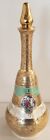 Le Mieux 24 K Hand Decorated Decanter  Tall Bottle Made In France Vintage 1930S