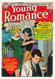 DC Comics Young Romance Issue #137 Comic Book Bonnie Taylor 3.5 VG- 1965 - Picture 1 of 2