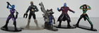 Guardians of the Galaxy Lot of 5 Metal Die Cast Action Figures Marvel Guardians
