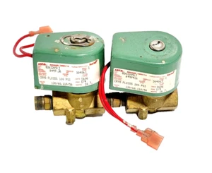 Set of 2 Asco Model 8263B206LT Solenoid Valve - Picture 1 of 5