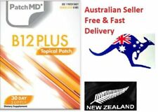 PatchMD B12 Energy Plus Topical 30 Patches -Australian Seller, Patch-MD
