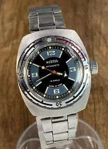 Vostok Amphibian mechanical cal. 2609 vintage Soviet Era mens watch - Picture 1 of 23