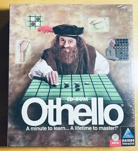 CD-ROM Otelo (PC, 1996) Win 95 Hasbro interactivo caja grande sellada - Imagen 1 de 2