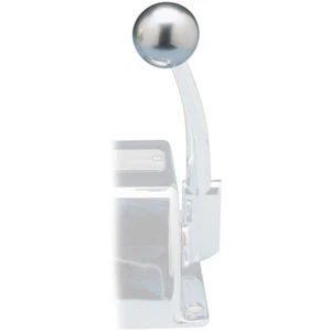 Rupp Control Knob Silver For Morse Controls (3/8-24 Thread) - Picture 1 of 1