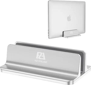 Adjustable Laptop Stand Dock for MacBook/Lenovo/Dell, Fits up to 17.3" Silver - Picture 1 of 8