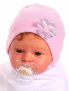 Mütze Erstlingsmütze Mützchen Babymütze Haube 34 36 38 40 42 - Bild 1 von 2