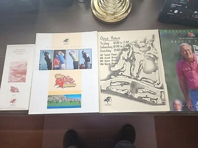 1992 Skins Game Program Arnold Palmer Gallery Guide Open House Map PGA Golf  - Image 1 of 4