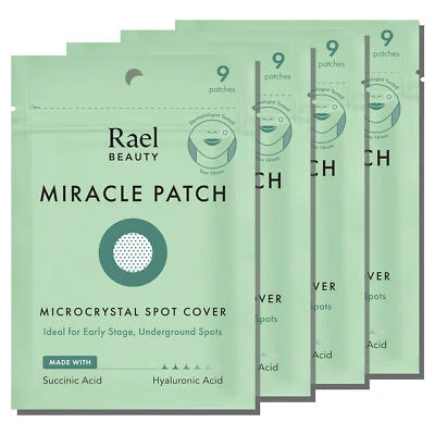 Rael Acne Pimple Patches, Microcrystal Spot Cover with Tea Tree Oil (36 Count) - Image 1 of 4