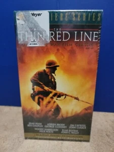The Thin Red Line (VHS, 1998) Brand New Factory Sealed George Clooney Sean Penn - Picture 1 of 4