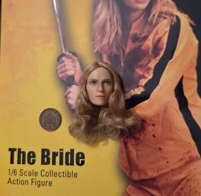 Star Ace Kill Bill The Bride Uma Thurman Kopf Skulptur lose Maßstab 1:6