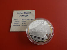 *Good Morning Europa ! Portugal * 1 Oz 999 Silber PP * 40mm (Schub142)