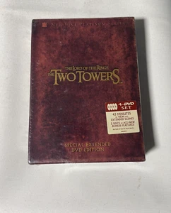 The Lord of The Rings The Two Towers DVD Set 2003 Extended Edition New Sealed - Picture 1 of 2