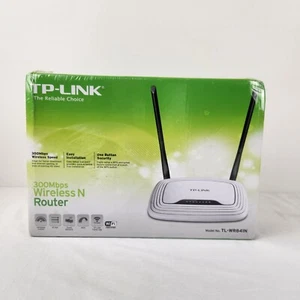 Wireless N Router TP-Link TL-WR841N 300Mbps Sealed Box Wi-Fi Range Extender - Picture 1 of 7