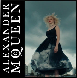 Alexander McQueen 'Storm' Runway Midi Dress, US8 IT44 - Picture 1 of 12
