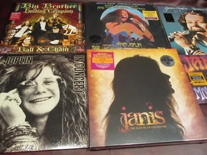 JANIS JOPLIN VERIFIED CONCERTS + BOX SET 180G LPS & MOVE OVER 45'S BOX 14LP Set - Picture 1 of 1
