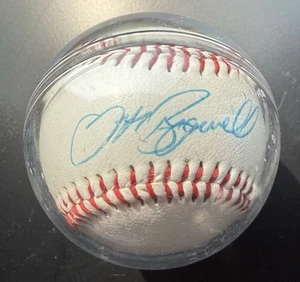 Jeff Bagwell Autographed Baseball - Picture 1 of 2