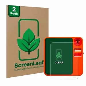 2x ScreenLeaf Displayschutzfolie für rabbit r1 nachhaltig verpackt - Afbeelding 1 van 10