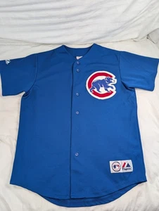 Vintage Majestic Chicago Cubs Alfonso Soriano MLB Trikot Größe Large *lesen* - Bild 1 von 11