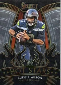 2020 Panini Select #HS18 Russell Wilson Hot Stars - Image 1 of 2