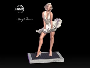 Marylin Monroe - Resin Model Kit - 3DPrint - 1/10,  1/8, 1/6, Scale - Picture 1 of 5