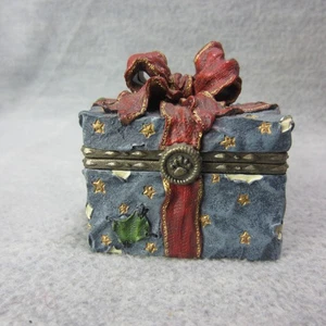 Boyds Bears Friends Uncle Beans Treasure Box Trinket - Picture 1 of 9