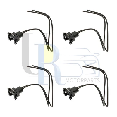 Paquete práctico de 4 conectores de inyector de combustible para Ford Aerostar 1986 1987 Foto 1 de 4