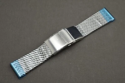 Banda de malla de 22 mm hecha en Alemania por STAIB Foto 1 de 4