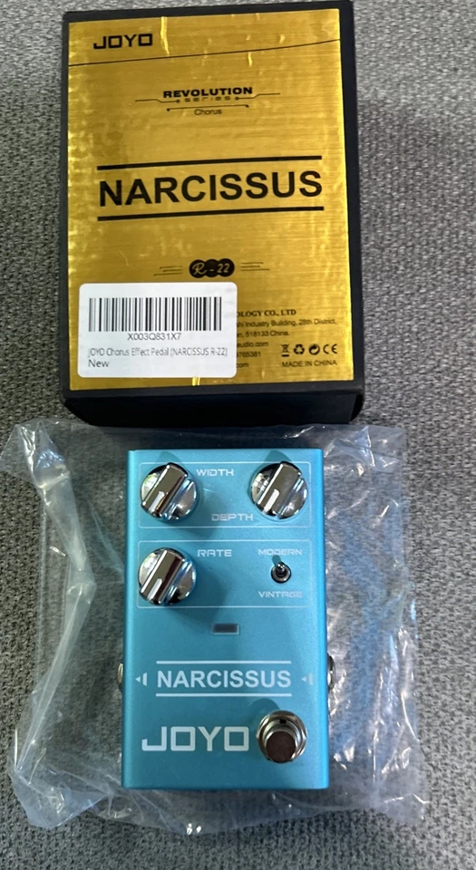 Педаль хора JOYO несколько хоровых эффектов полуаналоговая для бас-гитары электрогитары - Изображение 1 из 1