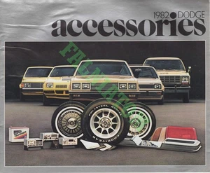 Händlerprospekt - 1982 Dodge Zubehör - 11 Seiten - Bild 1 von 3