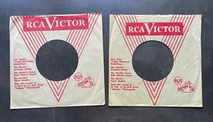2x  RCA Company Sleeve - US - Picture 1 of 1