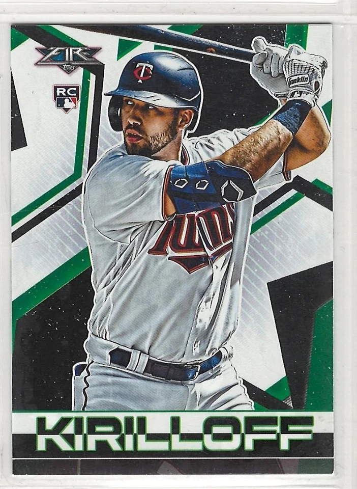 Alex Kirilloff RC 2021 Topps Fire #60 Minnesota Twins - Image 1 of 1