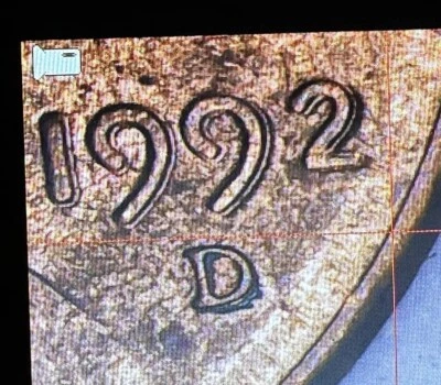 1992 Lincoln Memorial ERROR PENNY DDO Date/ Lettering Uncirculated BU - Image 1 of 4