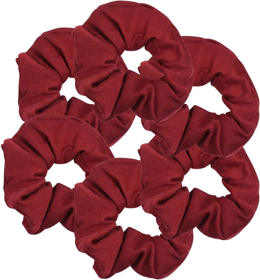 Paquete de 6 accesorios Motique grandes sólidos elásticos para el cabello Foto 1 de 1