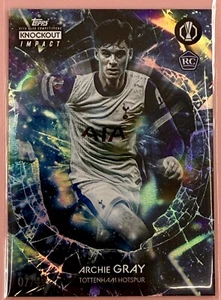 Archie Gray RC Tottenham Hotspur 07/49 Topps UCC Knockout 2024/25 - Picture 1 of 3