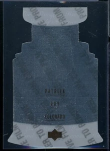 1996-97 Upper Deck Lord Stanley's Heroes Finals #LS6 Patrick Roy 025/100 - Picture 1 of 2