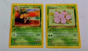 Pokémon Jungle 1st Edition Set "Exeggutor and Exeggcute" - Picture 1 of 2