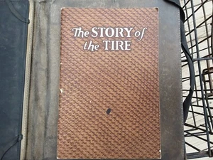 Folleto antiguo de 1929 ""Story of Tire Goodyear Co." anuncio de historia automotriz - Imagen 1 de 8