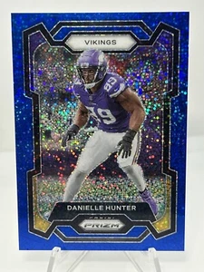 2023 Panini Prizm Blue Sparkle #193 DANIELLE HUNTER 94/96 Vikings - Picture 1 of 3