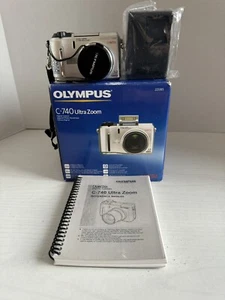 Olympus CAMEDIA C-740 Ultra Zoom 3.2MP Digital Camera - Not Tested - Picture 1 of 5