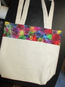 Shopping Tote Bag resuable washable lined - Picture 1 of 8
