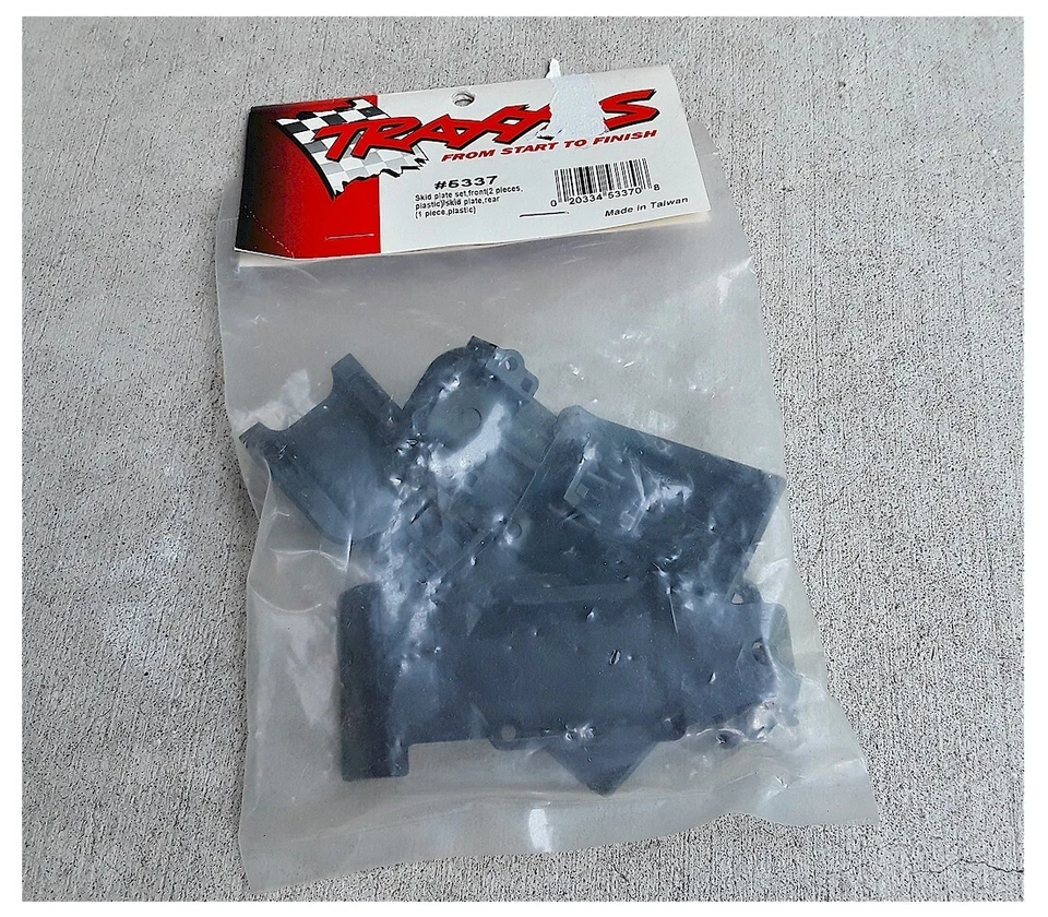 Traxxas 5337 Skid Plate Set Front & Rear Revo, Summit, Slayer - Image 1 of 1