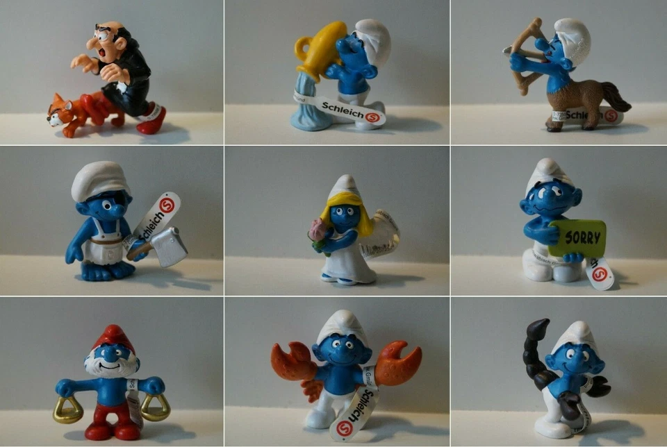 Schleich Schlümpfe Schlumpf Gargamel Azrael Sammel Figuren zur Auswahl NEU new - Bild 1 von 1