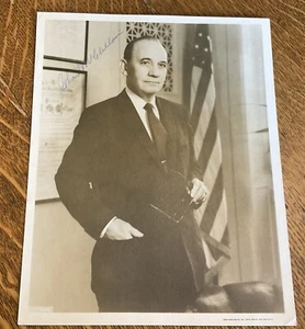 Senatore John McClellan dell'Arkansas autografato 8 x 10 - Foto 1 di 3