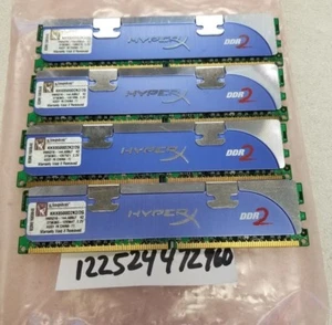 4GB KIT 4X 1GB DDR2 PC2  PC2-8500U DDR2-1066  8500 1066MHZ 240PIN NON-ECC  - Picture 1 of 1