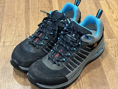 Garmont Women’s Hiking Shoes Vibram Size 10 Gore-Tex Low Profile Waterproof Blue - Image 1 of 4