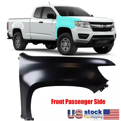 Fender For 2015 2016-2022 Chevrolet Colorado Front Passenger Side Steel Primed Foto 1 de 4