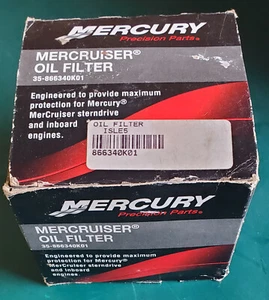 35-866340K01 Mercury Mercruiser Oil Filter - Bild 1 von 4