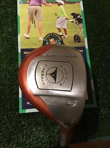 TaylorMade Ladies Firesole Steel-Tungsten 5 Wood Graphite Bubble Shaft - Picture 1 of 10