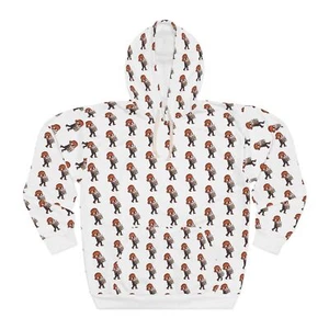 Kleiner Notar Derrick unterwegs mit seinen Büchern Unisex Pullover Hoodie  - Bild 1 von 25