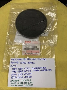 GENUINE OEM SUZUKI LT50 / ALT50/ JR50 AIR FILTER (13781-04400) KDX50,KFX50 - Foto 1 di 1